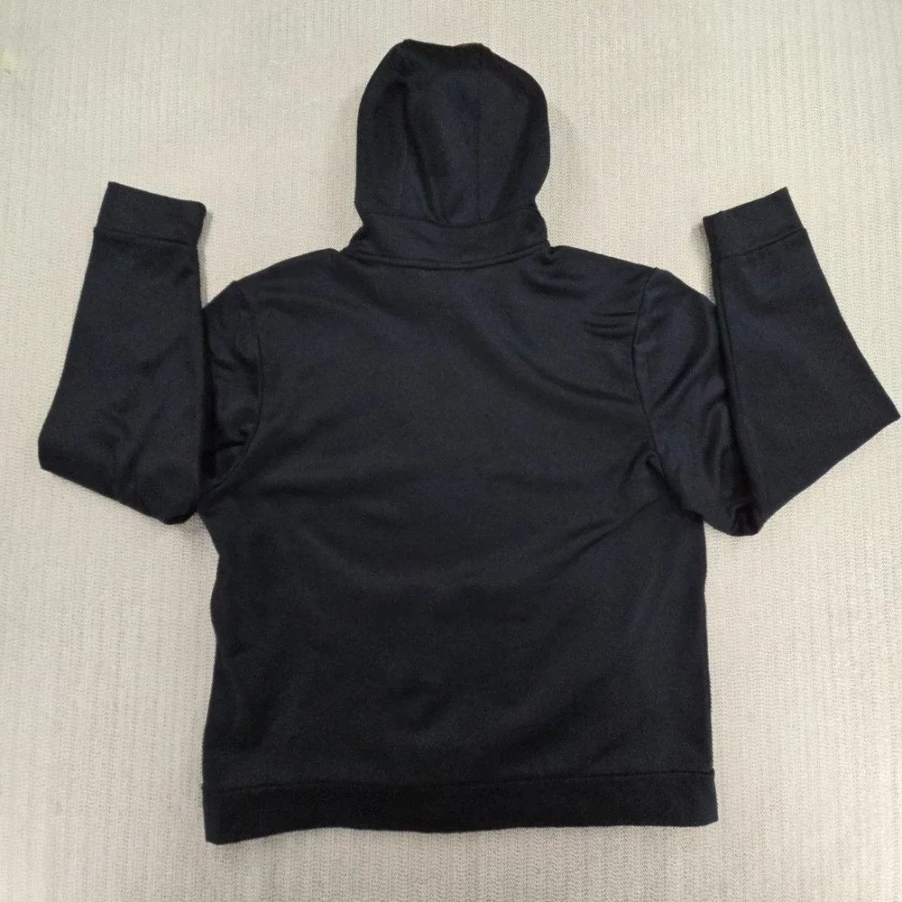 Jordan 23 Alpha Hoodie Sweatshirt Men Large Black Center Jumpman Logo Basketball